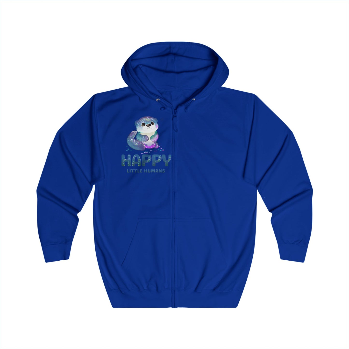 Otterly Magical Unisex Full Zip Hoodie - Print Front and Back - Happy Little Humans Goodies