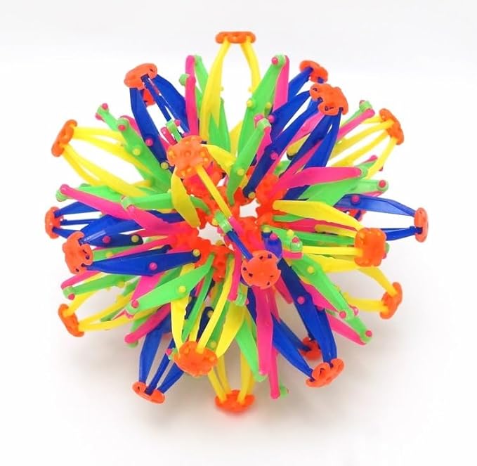 🌈 Expandable Breathing Ball – Colorful Stress Relief & Mindful Breathing Toy 🌈 - Happy Little Humans Goodies