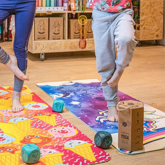 ✨ Myga Children’s Eco-Friendly Yoga & Fitness Mat – Unicorn Design ✨ - Happy Little Humans Goodies