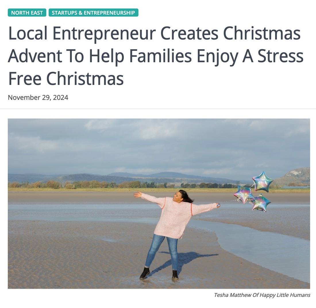 Happy Little Humans Featured in the Press: Spreading Holiday Joy and Mindfulness!