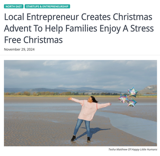 Happy Little Humans Featured in the Press: Spreading Holiday Joy and Mindfulness!