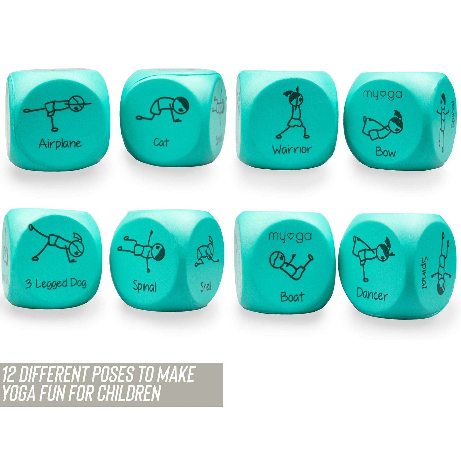 Kids Yoga Dice - Happy Little Humans Goodies