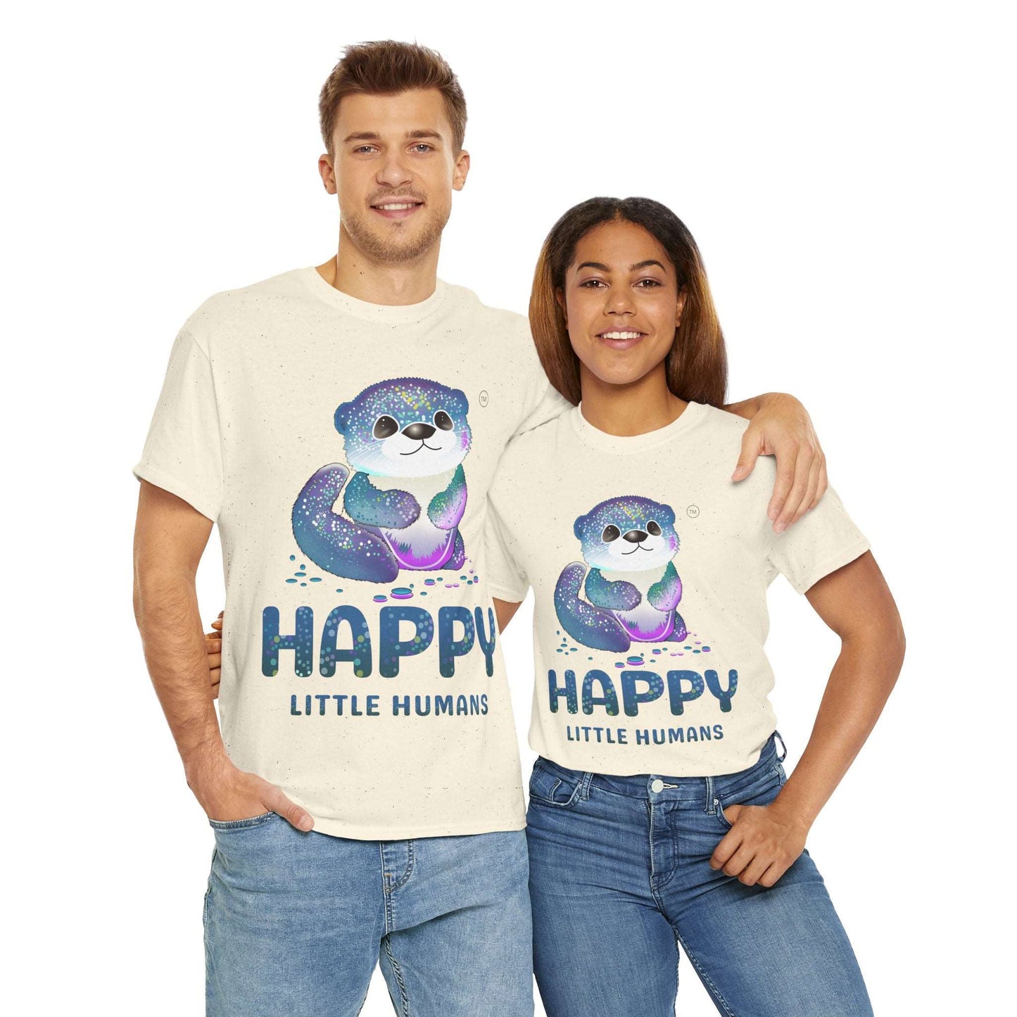 Unisex Heavy Cotton Tee - Happy Little Humans Goodies