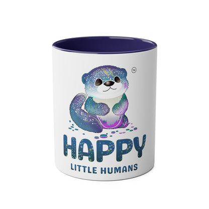 Otterly Magical Two-Tone Coffee Mugs, 11oz - Happy Little Humans Goodies