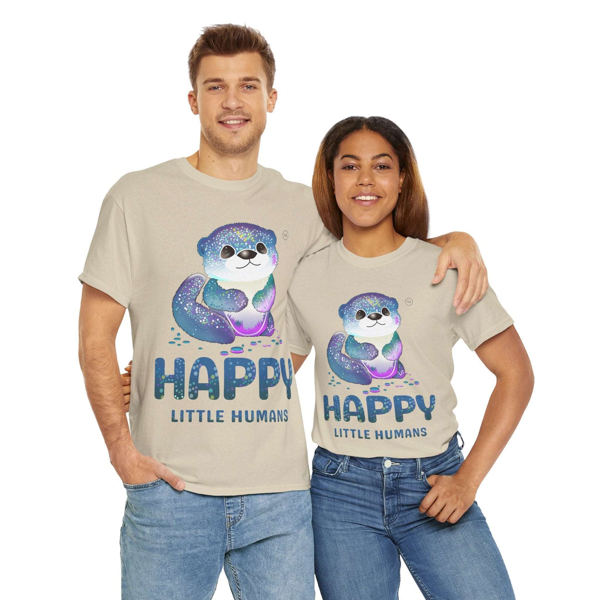 Unisex Heavy Cotton Tee - Happy Little Humans Goodies