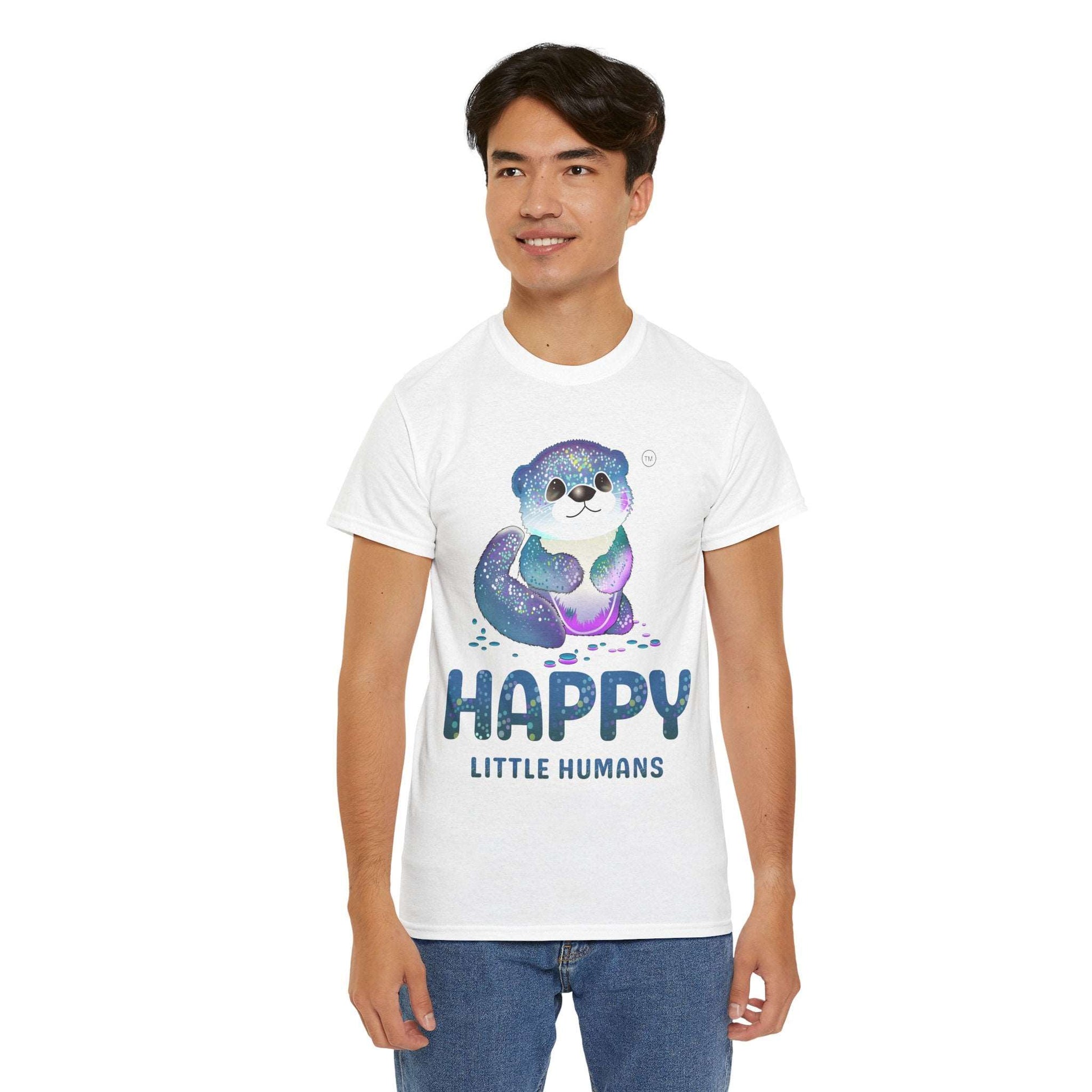 Unisex Heavy Cotton Tee - Happy Little Humans Goodies