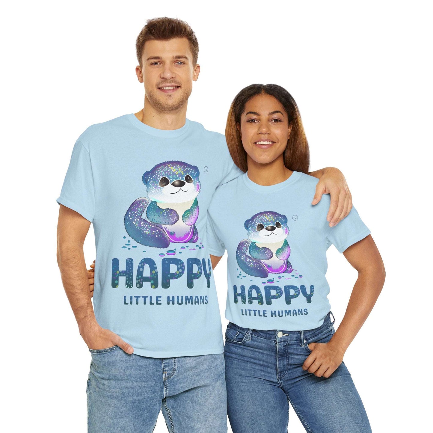 Unisex Heavy Cotton Tee - Happy Little Humans Goodies