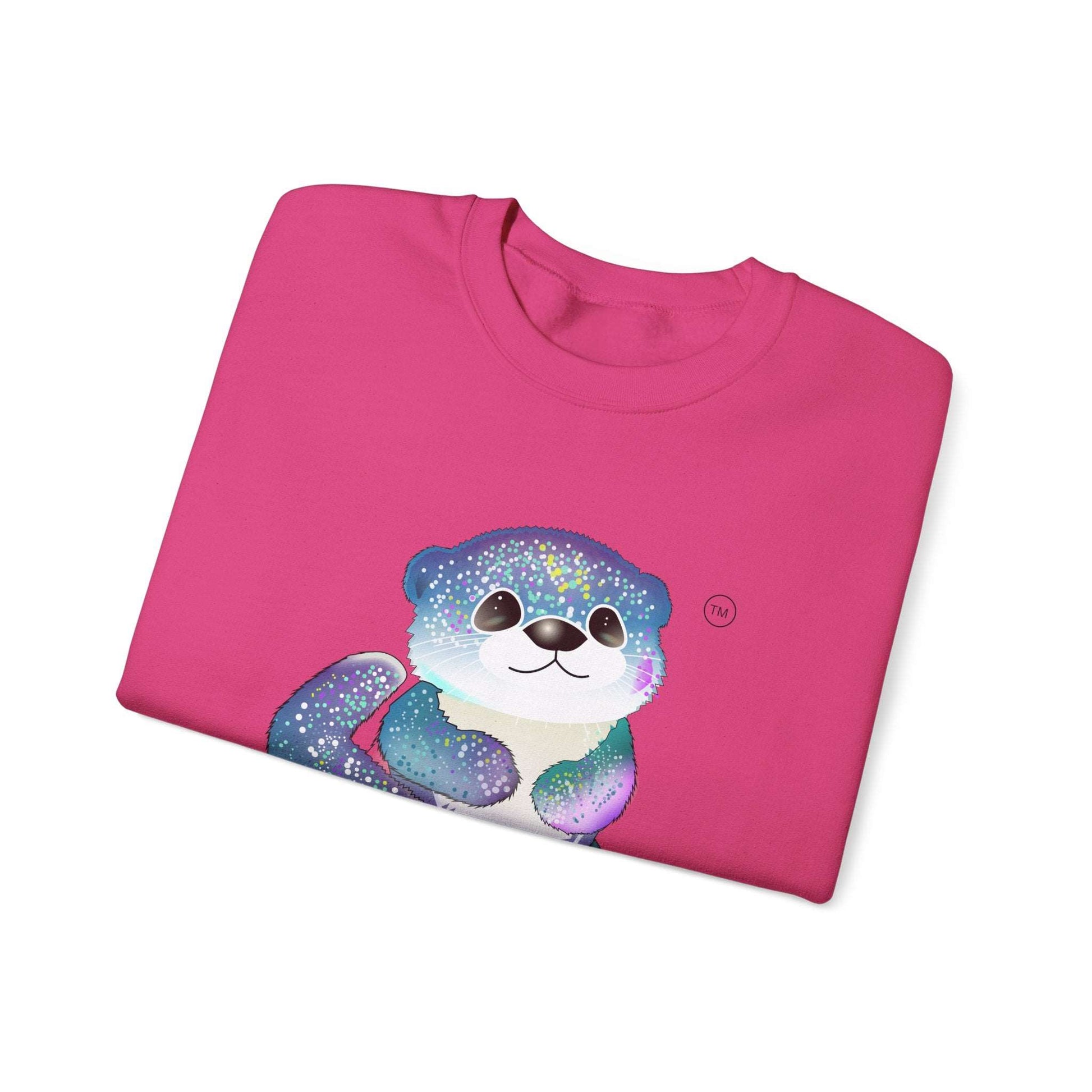 Otterly Magical Unisex Heavy Blend Crewneck Sweatshirt - Happy Little Humans Goodies