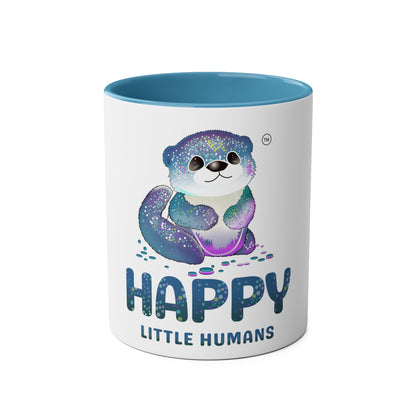 Otterly Magical Two-Tone Coffee Mugs, 11oz - Happy Little Humans Goodies