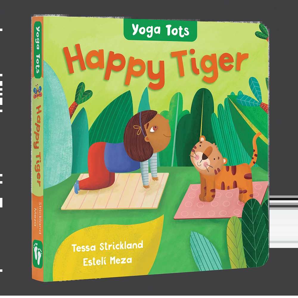 Yoga Tots: Happy Tiger- Children's Book - Happy Little Humans Goodies