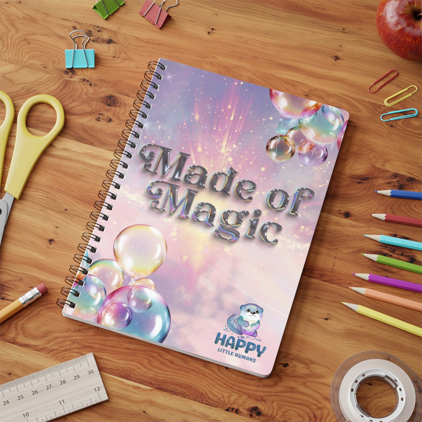 Made of Magic Spiral Bound Notebook A5