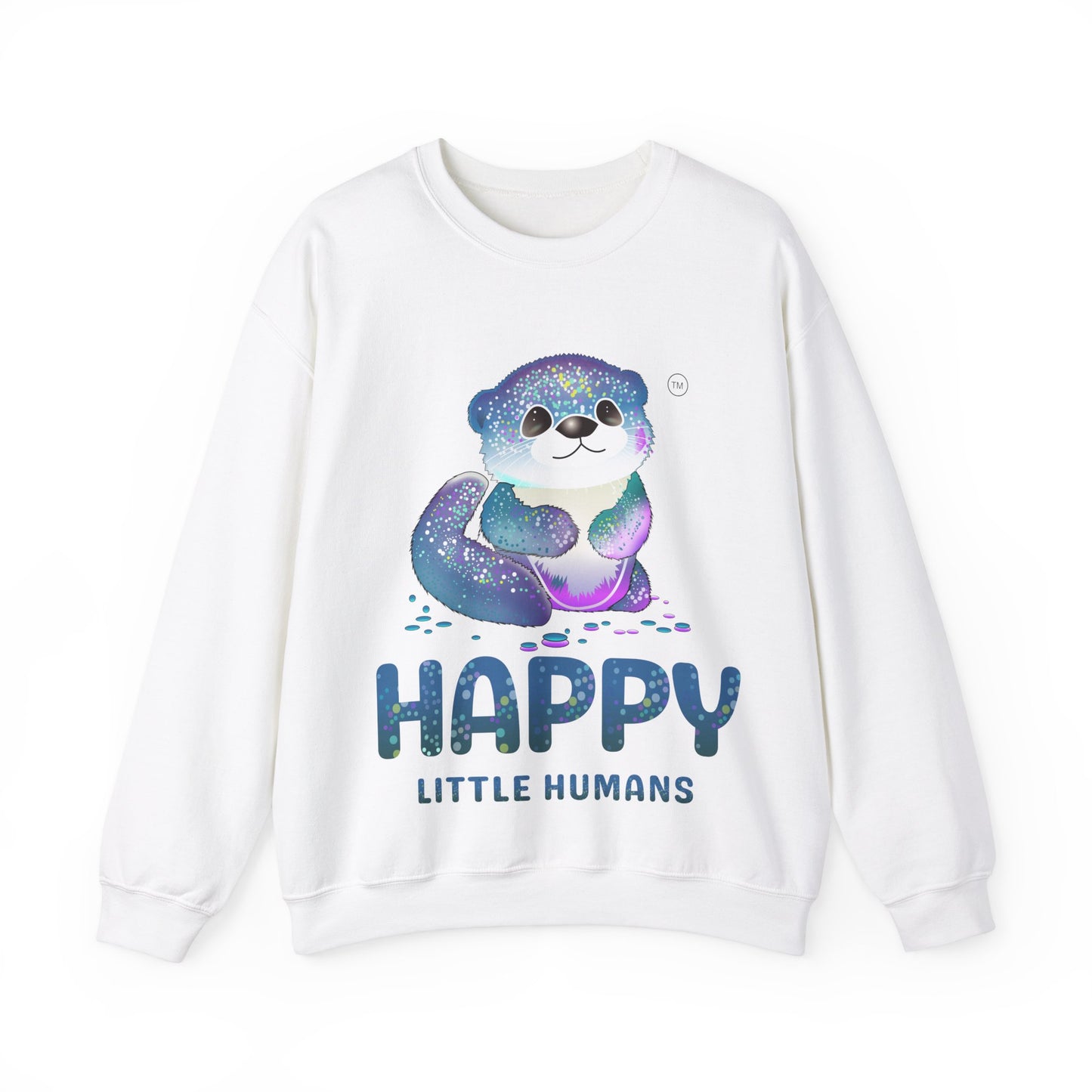 Otterly Magical Unisex Heavy Blend Crewneck Sweatshirt - Happy Little Humans Goodies