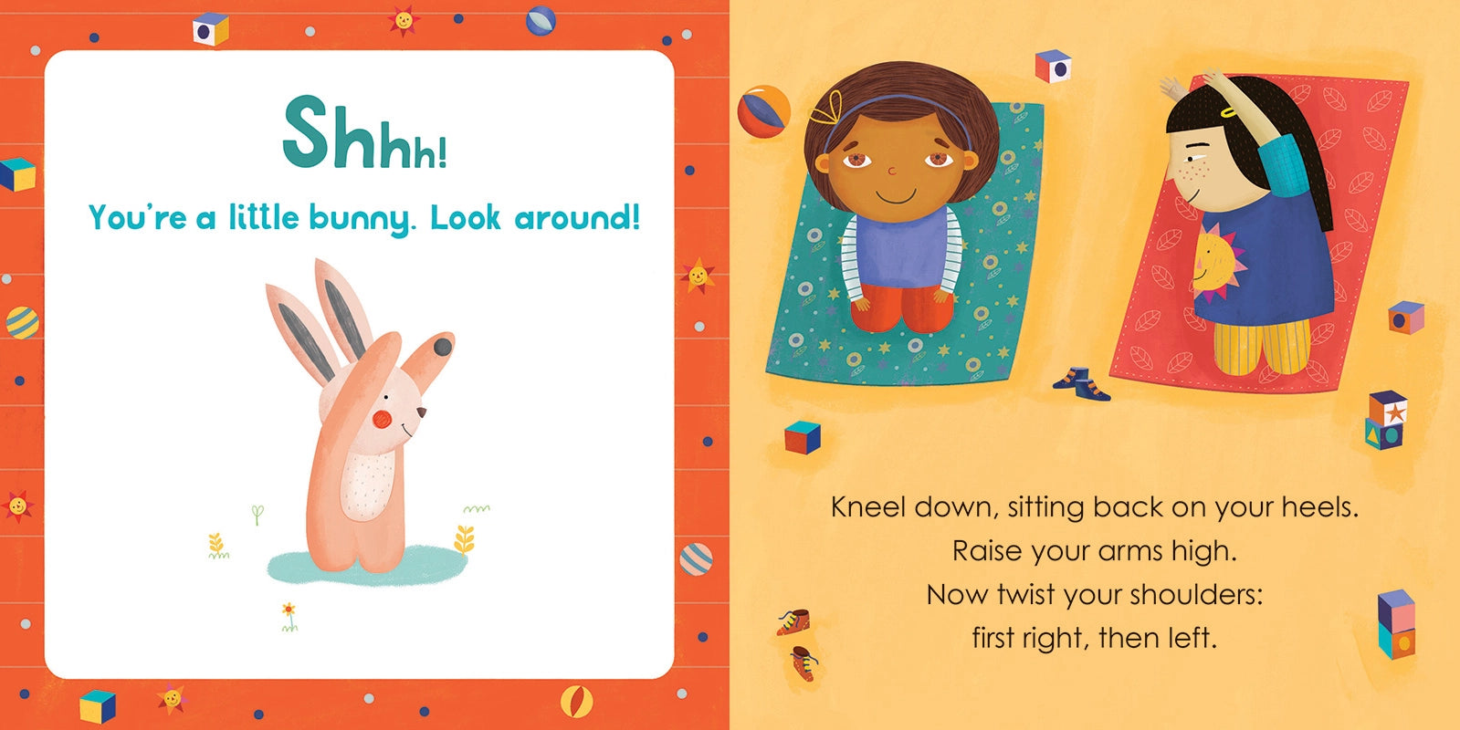 Yoga Tots: Calm Bunny - Children's Book - Happy Little Humans Goodies