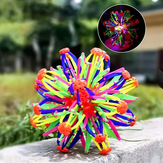 🌈 Expandable Breathing Ball – Colorful Stress Relief & Mindful Breathing Toy 🌈 - Happy Little Humans Goodies