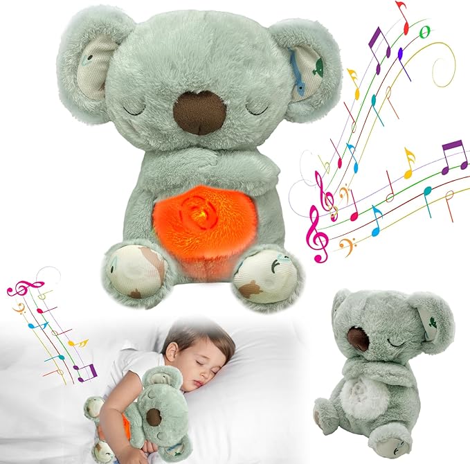 🩵 Breathing Koala – The Soothing Sleep Buddy for Little (and Big) Humans - Happy Little Humans Goodies