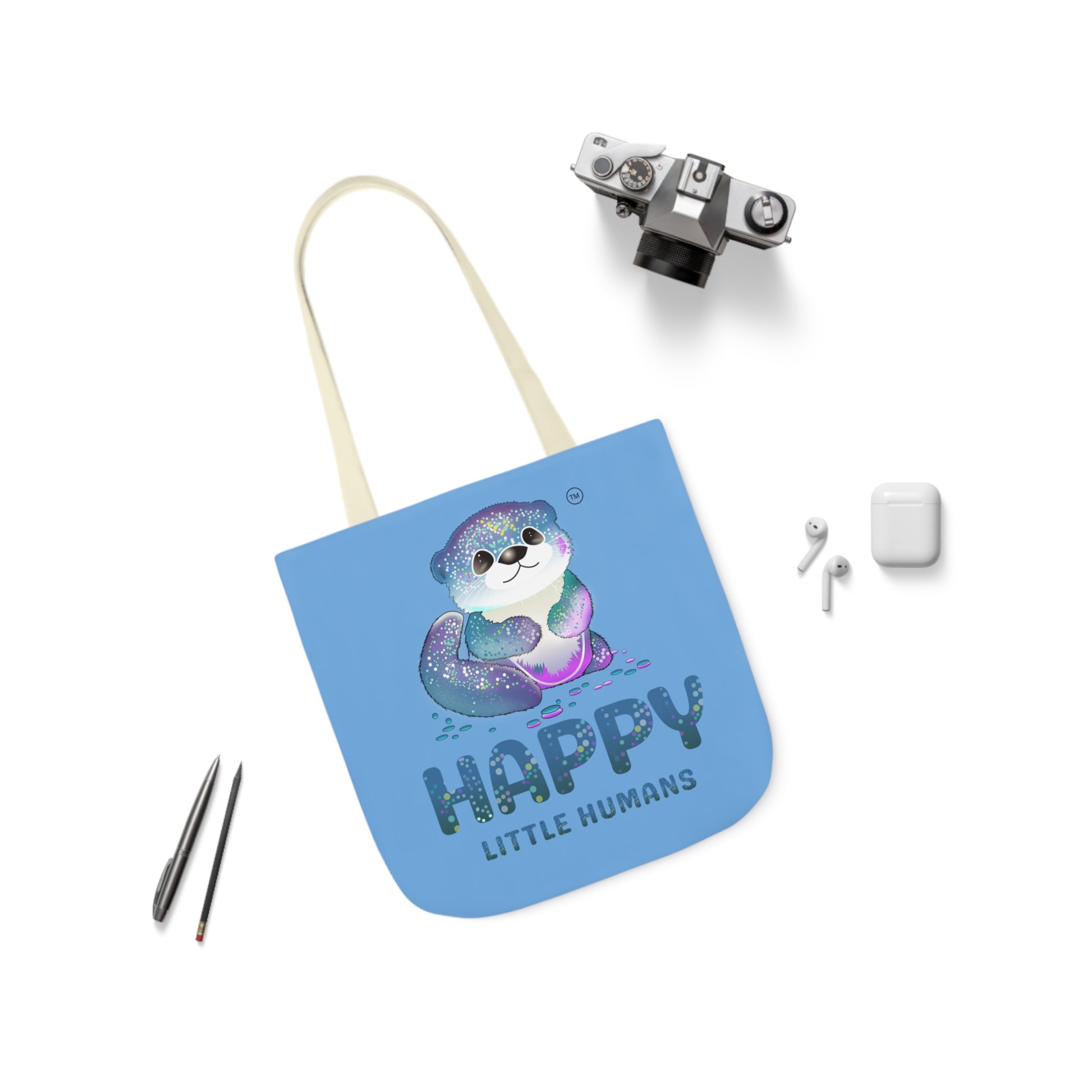 Otterly Magical Canvas Tote Bag - Happy Little Humans Goodies