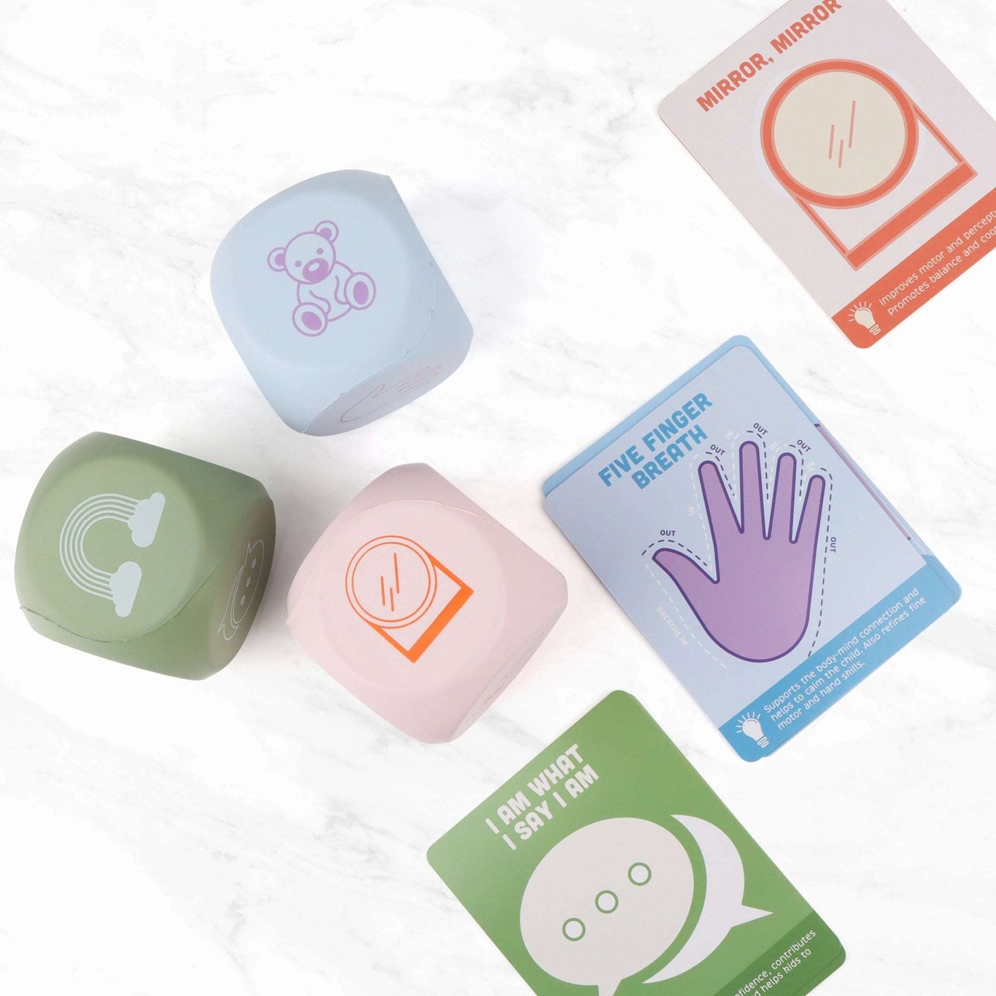 Mindful Kids Dice - Happy Little Humans Goodies