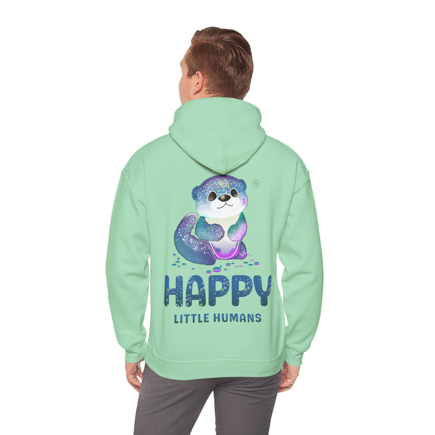 Otterly Magical Unisex Heavy Blend™ Hooded Sweatshirt - Printed Front & Back - Happy Little Humans Goodies