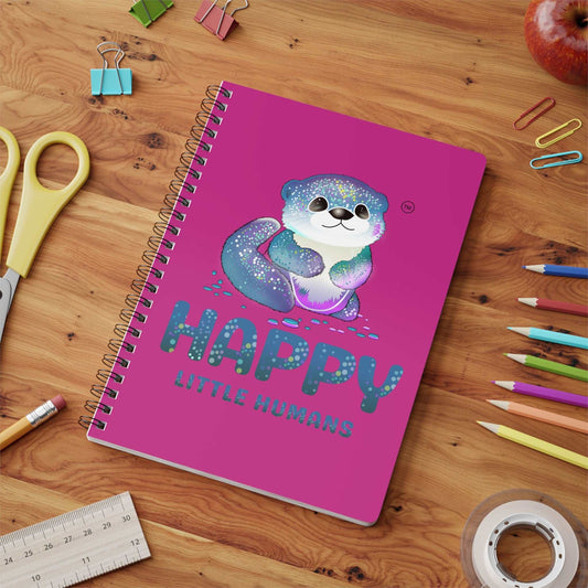 Otterly Magical Softcover Notebook - Happy Little Humans Goodies