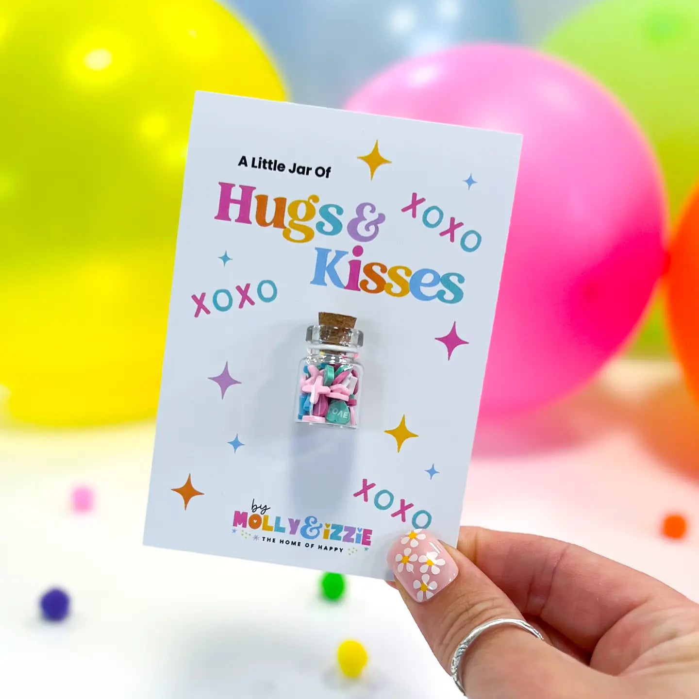 Hugs & Kisses in a Jar - Happy Little Humans Goodies