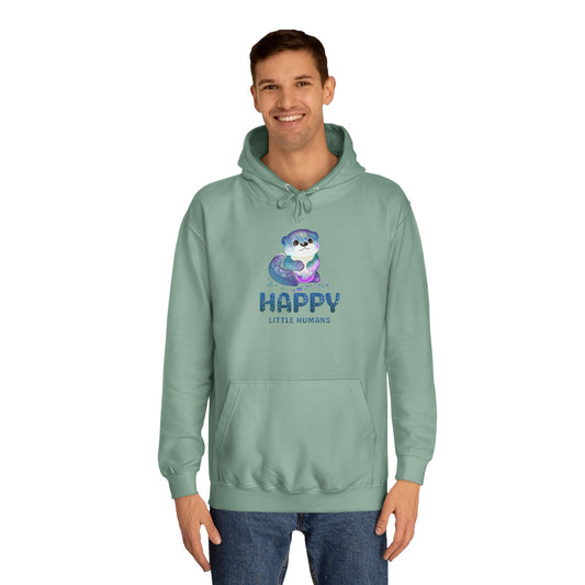 Otterly Magical Unisex College Hoodie - Happy Little Humans Goodies