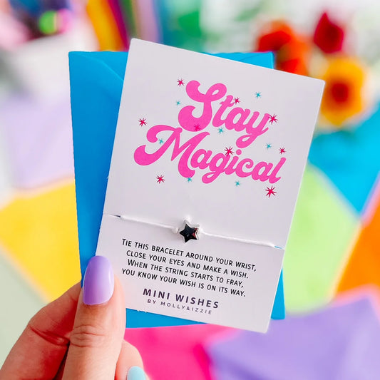 Stay Magical Mini Wish Bracelet - Happy Little Humans Goodies