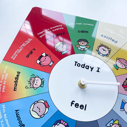 Colour Monster Emotions Clock - Happy Little Humans Goodies