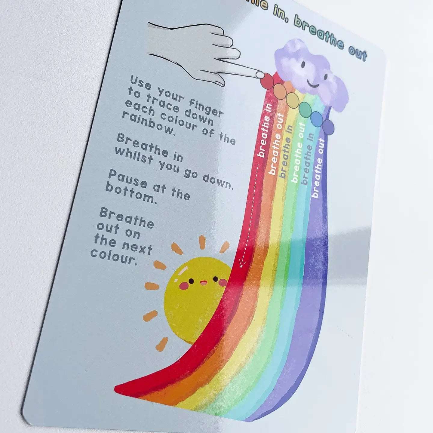 Mindful Breathing Rainbow - Happy Little Humans Goodies