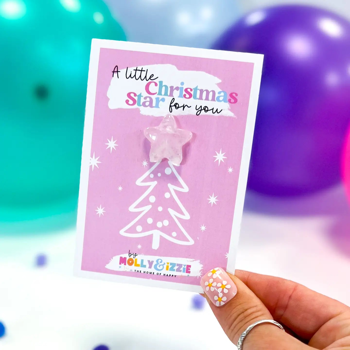 A Little Christmas Crystal Star - Happy Little Humans Goodies