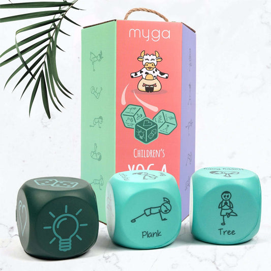 Kids Yoga Dice - Happy Little Humans Goodies