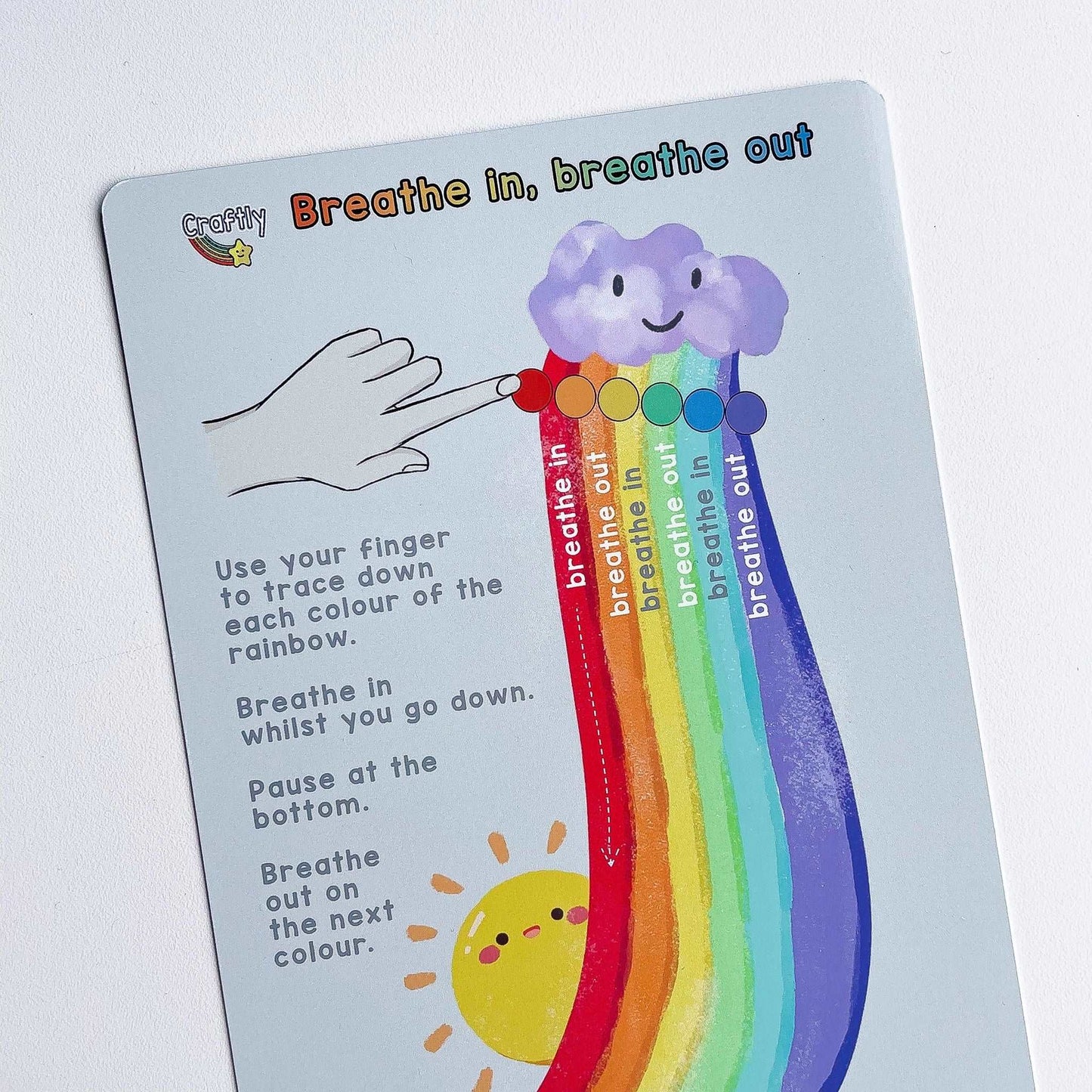 Mindful Breathing Rainbow - Happy Little Humans Goodies