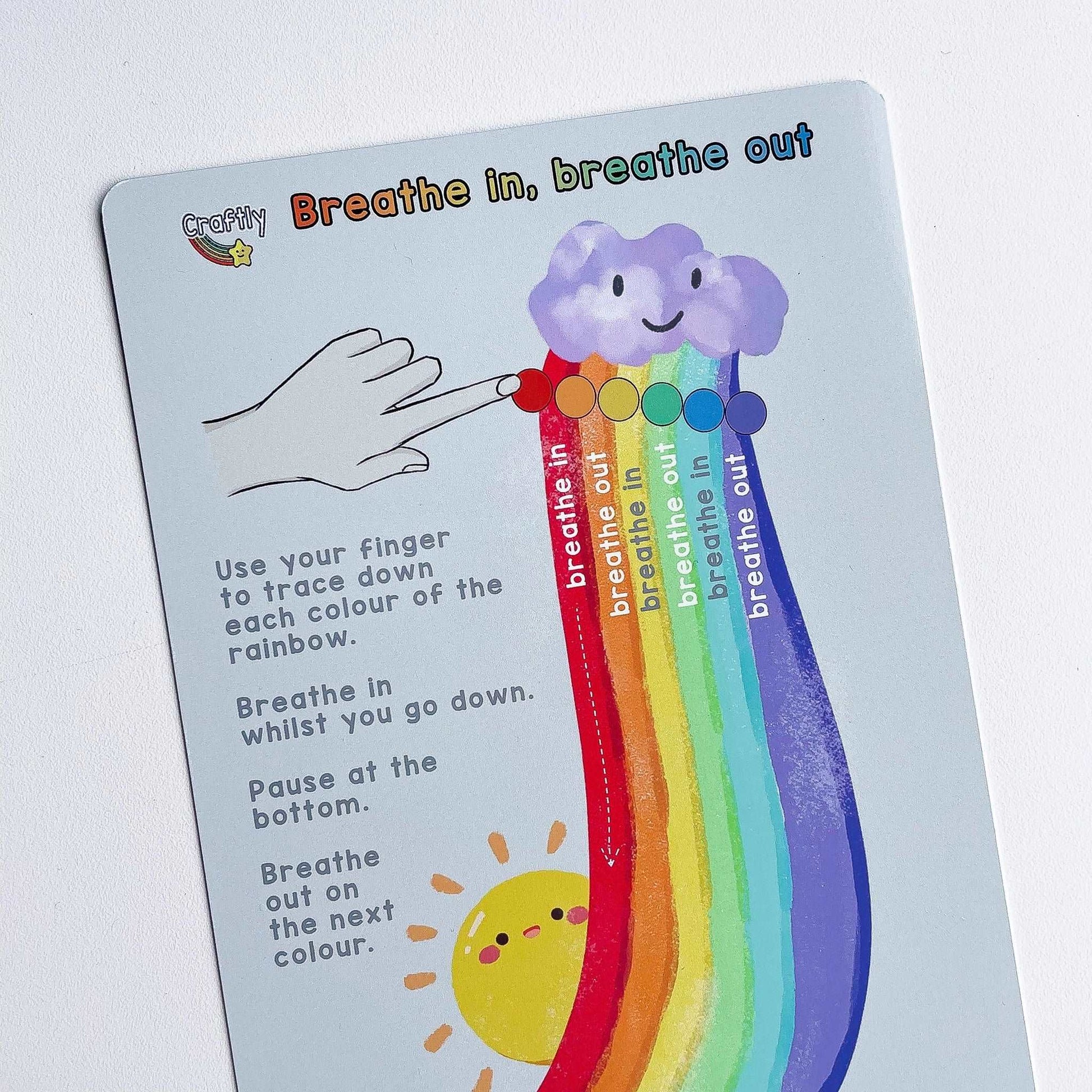 Mindful Breathing Rainbow - Happy Little Humans Goodies